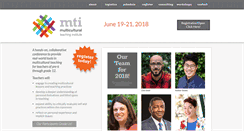 Desktop Screenshot of multiculturalteaching.org